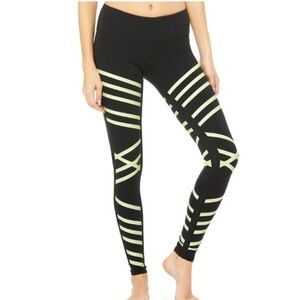 Alo Airbrush leggings GLOW IN DARK